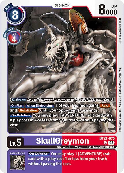 SkullGreymon - BT21-075 - C