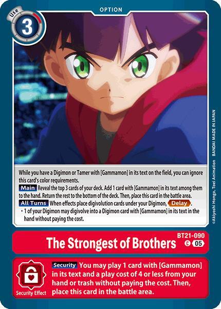 The Strongest of Brothers - BT21-090 - C