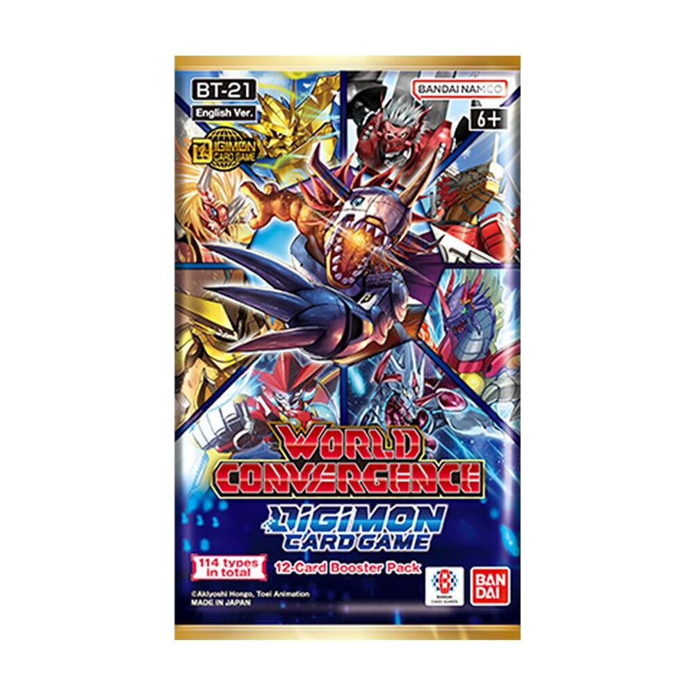 Digimon Card Game: World Convergence Booster Pack
