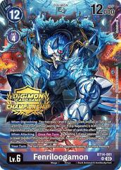 Fenriloogamon (Championship 2024 Gold Stamp Card Set) - BT14-081 - SR - Foil