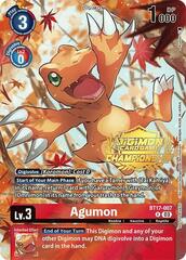Agumon (Championship 2024 Tamers Pack) - BT17-007 - R - Foil