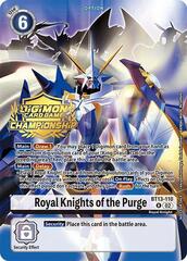 Royal Knights of the Purge (Championship 2024 Gold Stamp Card Set) - BT13-110 - R - Foil