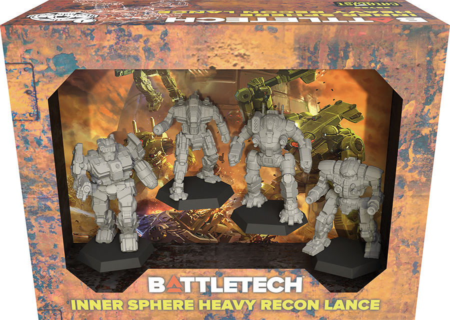 Battletech: Inner Sphere Heavy Recon Lance