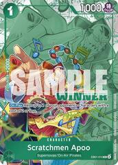 Scratchmen Apoo (Winner Pack 2025 Vol. 2) - EB01-015 - R - Foil