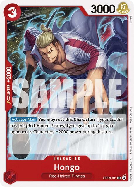 Hongo (Tournament Pack 2025 Vol. 2) - OP09-011 - UC