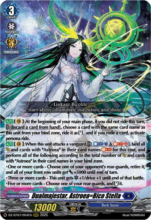 Dualmajestar, Astroea=Bico Stella - DZ-BT07/004EN - RRR