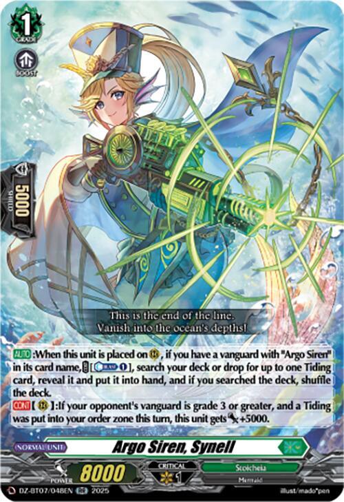 Argo Siren, Synell - DZ-BT07/048EN - RR