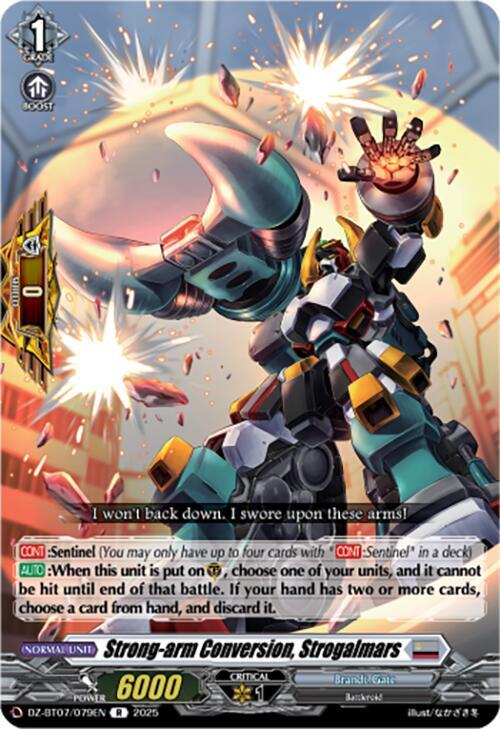 Strong-arm Conversion, Strogalmars - DZ-BT07/079EN - R