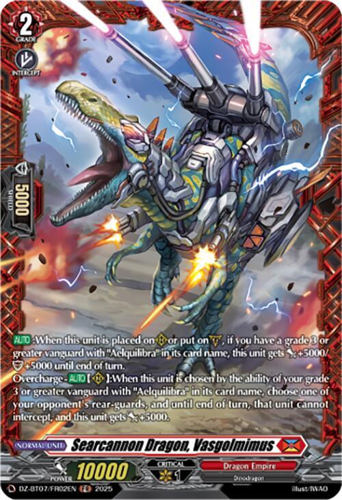 Searcannon Dragon, Vasgolmimus - DZ-BT07/FR02EN - FR