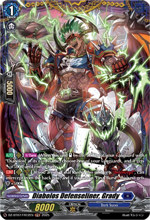 Diabolos Defenseliner, Grady - DZ-BT07/FR12EN - FR
