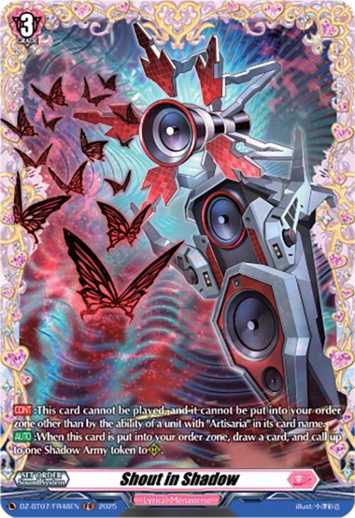 Shout in Shadow - DZ-BT07/FR48EN - FR