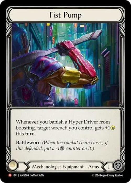 Fist Pump - Rainbow Foil