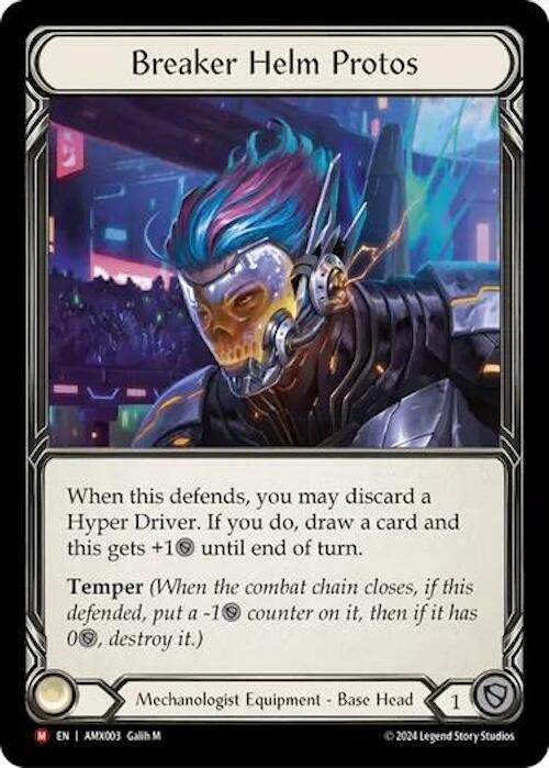 Breaker Helm Protos - Rainbow Foil