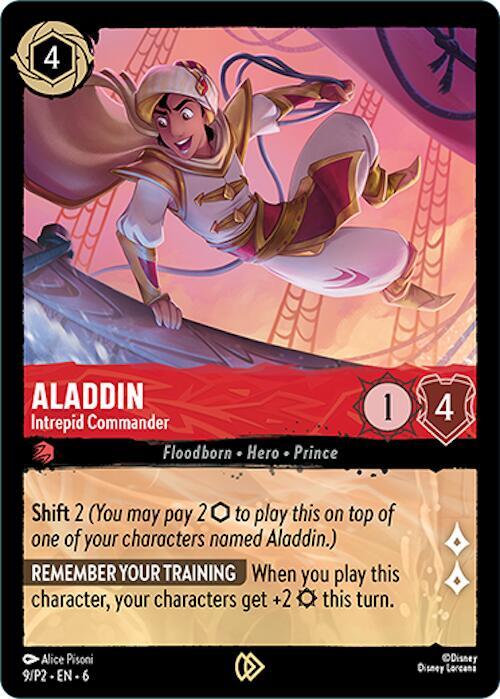 Aladdin - Intrepid Commander - 9/P2 - Promo