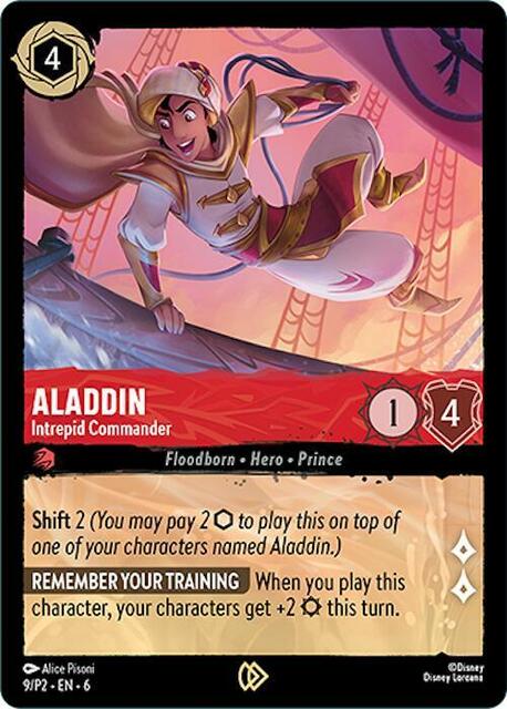 Aladdin - Intrepid Commander - 9/P2 - Promo