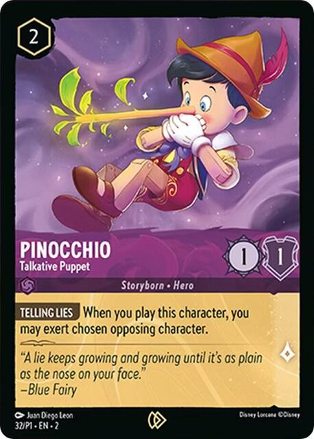 Pinocchio - Talkative Puppet - 32/P2 - Promo