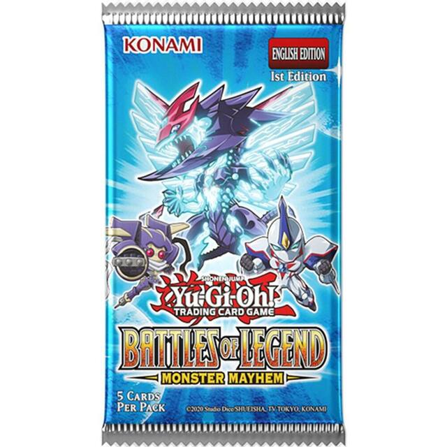 Battles of Legend: Monster Mayhem 1st Edition Booster Pack