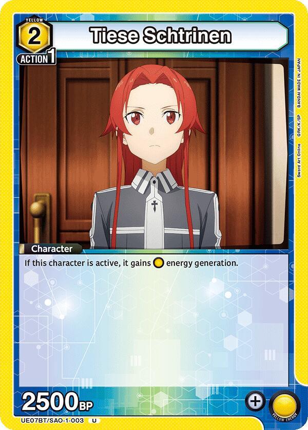 Tiese Schtrinen - UE07BT/SAO-1-003 - Uncommon