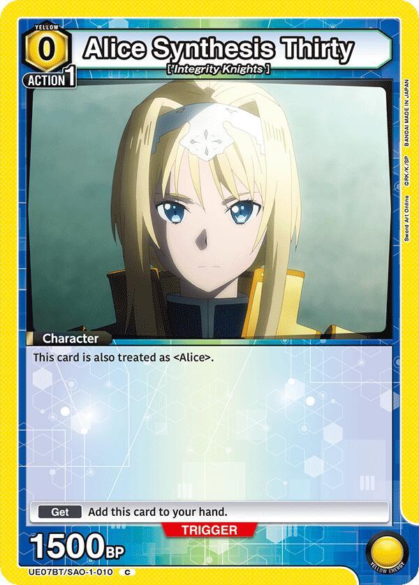 Alice Synthesis Thirty (010) - UE07BT/SAO-1-010 - Common