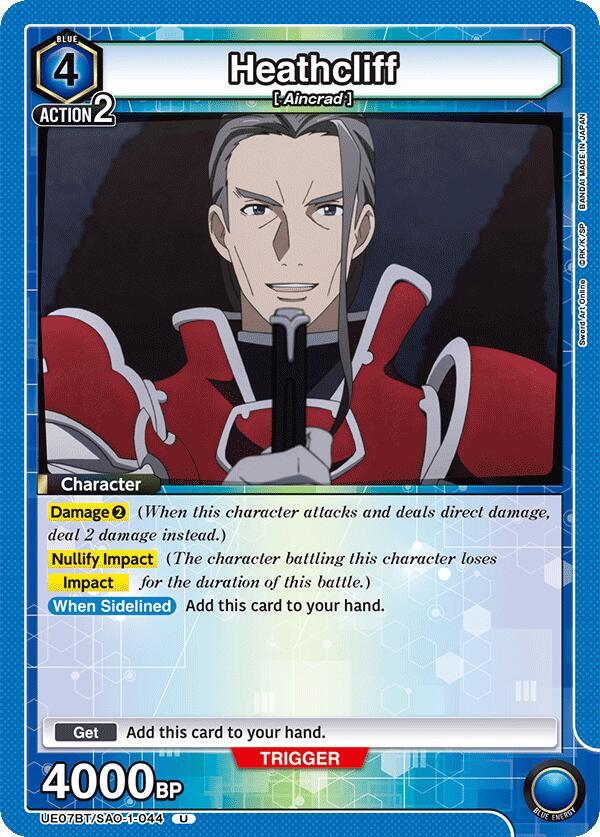 Heathcliff - UE07BT/SAO-1-044 - Uncommon - Foil