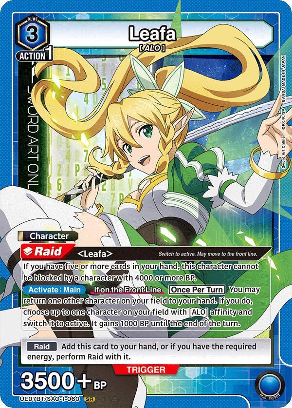 Leafa (060) - UE07BT/SAO-1-060 - Super Rare - Foil