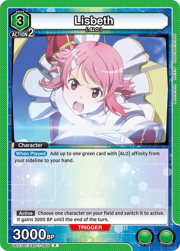 Lisbeth (083) - UE07BT/SAO-1-083 - Rare - Foil