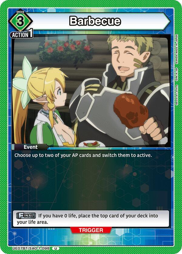 Barbecue - UE07BT/SAO-1-098 - Uncommon