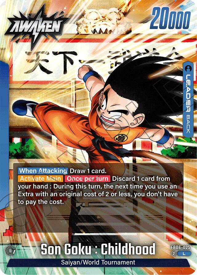 Son Goku : Childhood - FB06-025 - L