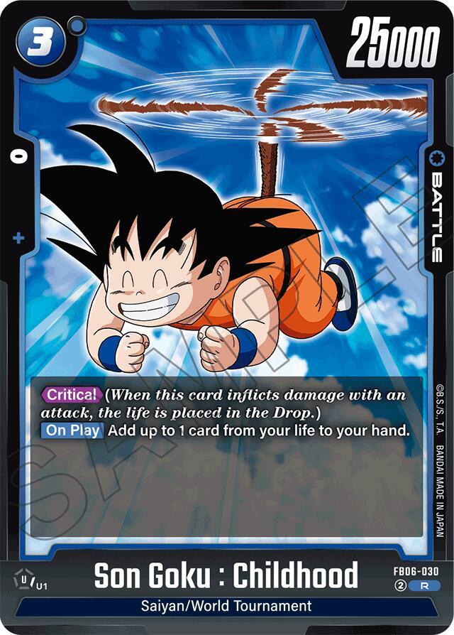Son Goku : Childhood - FB06-030 - R - Holofoil