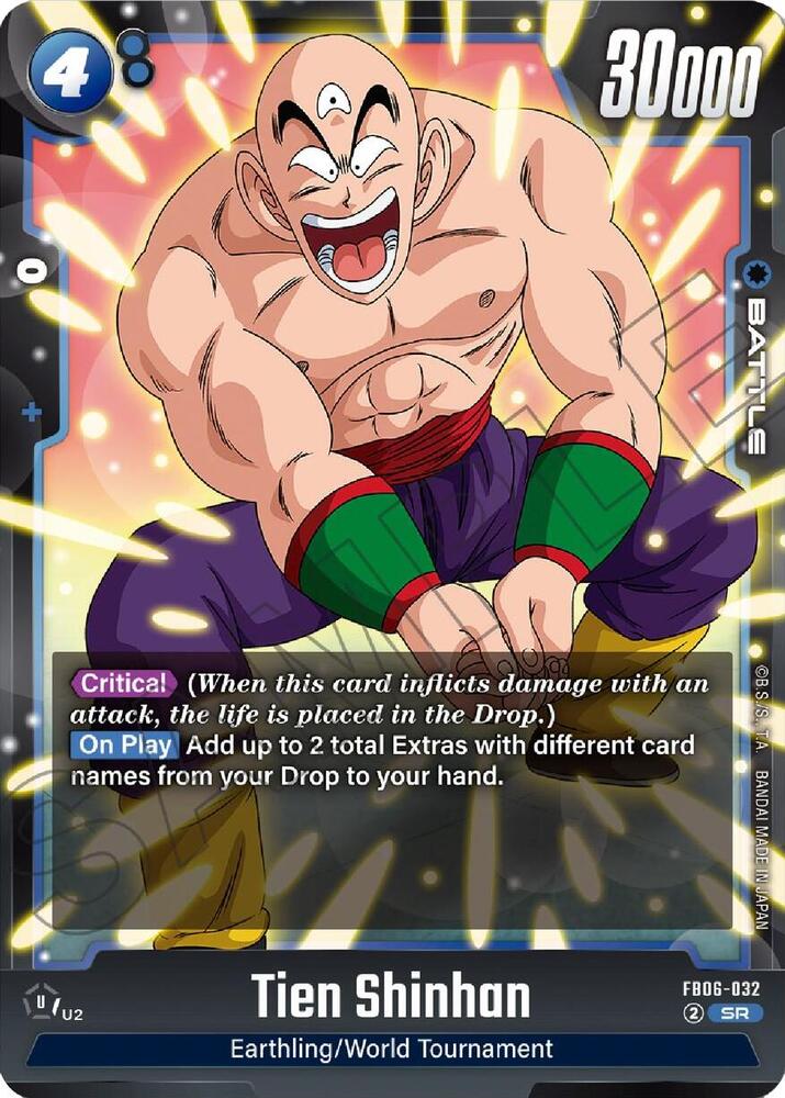 Tien Shinhan - FB06-032 - SR - Holofoil