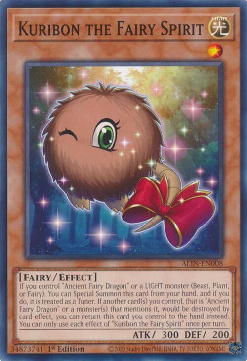 Kuribon the Fairy Spirit - ALIN-EN008 - Common - 1st Edition