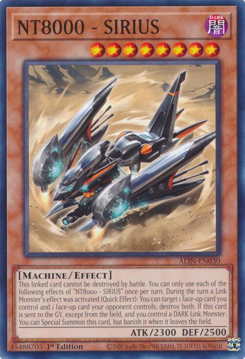 NT8000 - SIRIUS - ALIN-EN030 - Common - 1st Edition