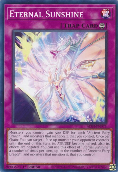 Eternal Sunshine - ALIN-EN071 - Common - 1st Edition