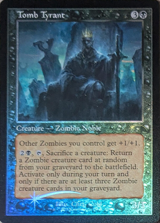 Tomb Tyrant - Foil - Retro Frame