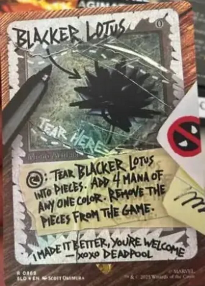 Blacker Lotus - Rainbow Foil