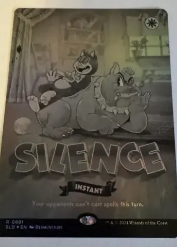 Silence (0881) - Black & White Foil
