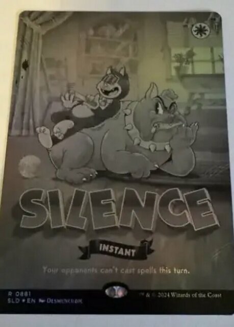 Silence (0881) - Black & White Foil