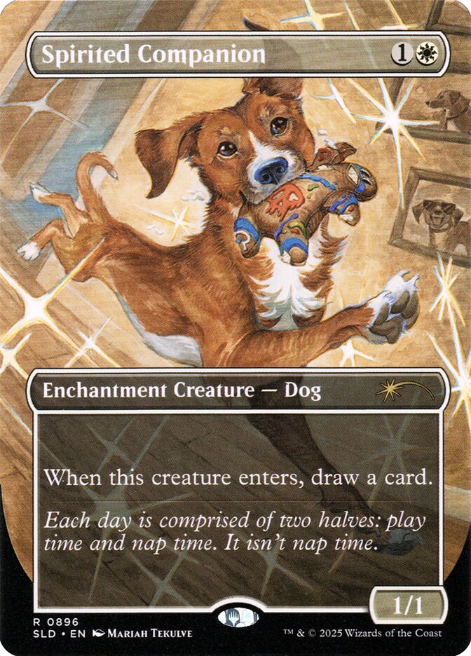 Spirited Companion (0896) - Rainbow Foil