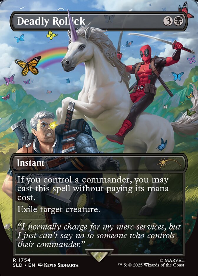 Deadly Rollick - Rainbow Foil