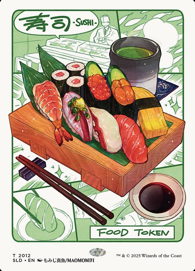 Food Token (2012) - Rainbow Foil