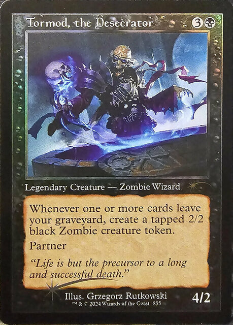Tormod, the Desecrator - Foil - Retro Frame