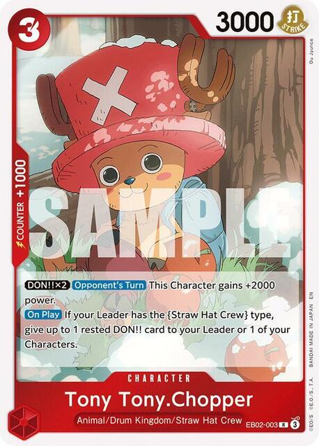 Tony Tony.Chopper - EB02-003 - R - Foil
