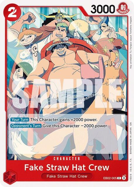 Fake Straw Hat Crew - EB02-005 - C