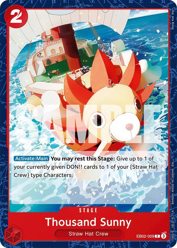 Thousand Sunny - EB02-009 - C Thousand Sunny - EB02-009 - C