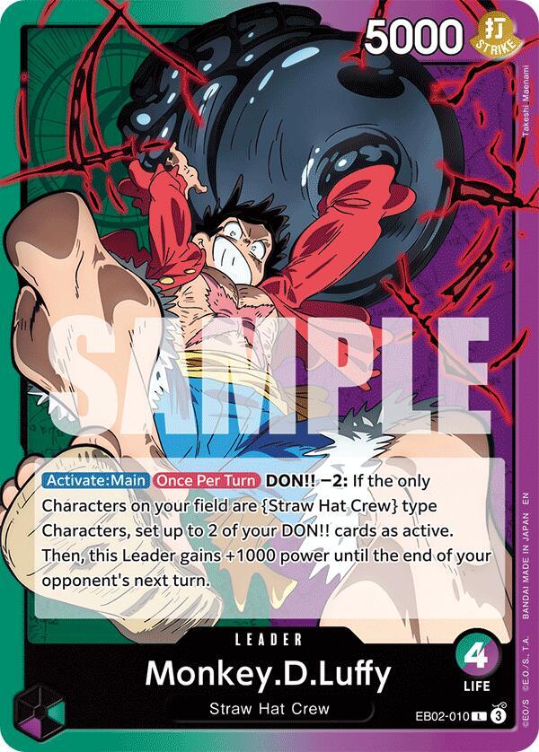 Monkey.D.Luffy - EB02-010 - L