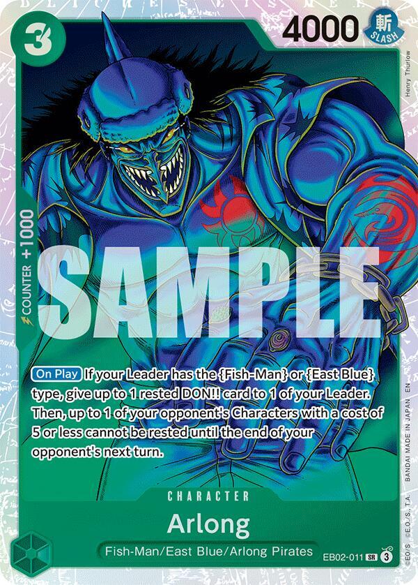 Arlong - EB02-011 - SR - Foil