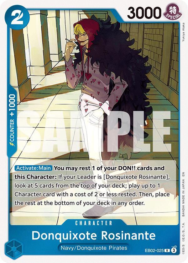 Donquixote Rosinante - EB02-025 - R - Foil