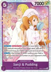 Sanji & Pudding - EB02-035 - SR - Foil