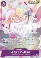 Sanji & Pudding (Alternate Art) - EB02-035 - SR - Foil