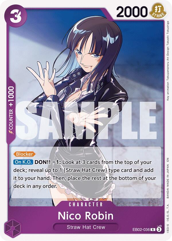 Nico Robin - EB02-036 - R - Foil